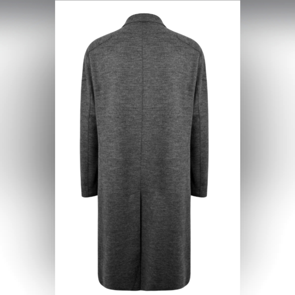 Armani Exchange Men’s Charcoal Gray Quilted Over Coat sz M
